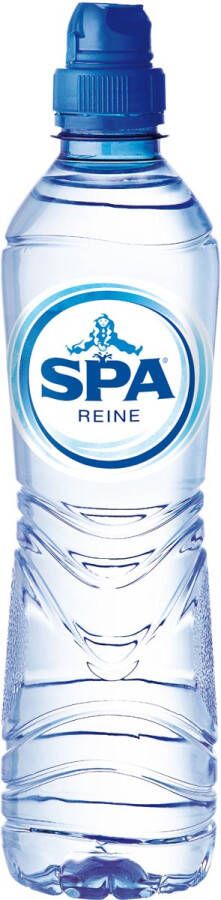Spa Reine water met sportdop fles van 50 cl pak van 24 stuks