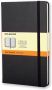 Moleskine notitieboek ft 13 x 21 cm gelijnd harde cover 240 bladzijden zwart - Thumbnail 1