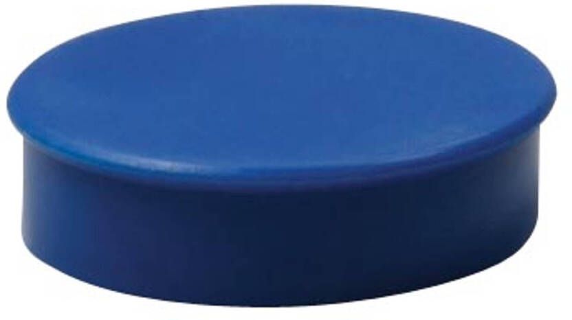 Nobo magneten diameter van 20 mm blauw blister van 8 stuks 10 stuks