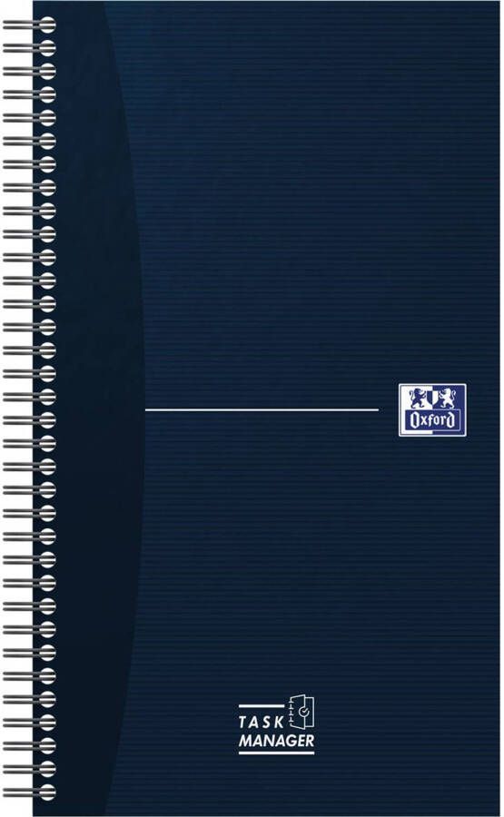Oxford Office Essentials taskmanager 230 pagina&apos;s ft 14 1 x 24 6 cm blauw
