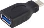 ACT AC7355 tussenstuk voor kabels USB-A USB-C Zwart (AC7355) - Thumbnail 2