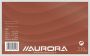Aurora Systeemkaart 200x125mm lijn met rode koplijn 210gr wit - Thumbnail 1