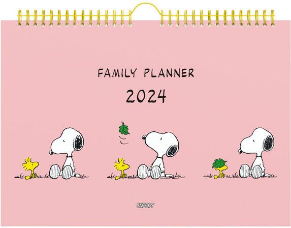 Lannoo Familiekalender 2024 Peanuts 310x220