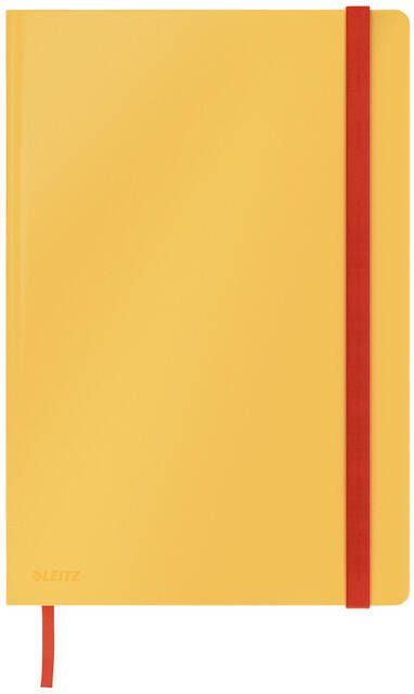 Leitz Notitieboek Cosy B5 160blz 100gr lijn geel
