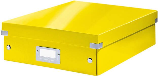 Leitz Sorteerbox WOW Click &amp Store 281x100x370mm geel