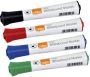 Nobo Glide whiteboardmarker pak van 4 stuks geassorteerde kleuren op blister - Thumbnail 2