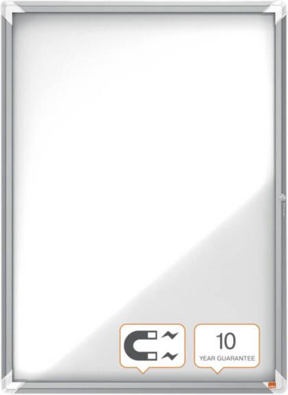 Nobo Binnenvitrine Premium Plus 9x A4 draaideur magnetisch