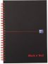 Oxford BLACK N&apos; RED spiraalblok karton 140 bladzijden ft A4 gelijnd - Thumbnail 3