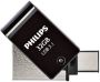 Philips USB-stick 3.1 USB-C 2-in-1 Midnight Black 32GB - Thumbnail 1