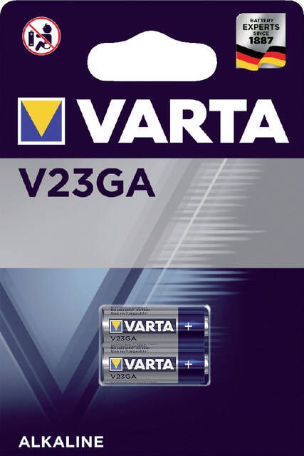 VARTA batterij Alkaline Special V23GA blister van 2 stuks