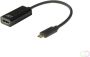 ACT AC7310 video kabel adapter 0 15 m USB Type-C HDMI Type A (Standaard) Zwart (AC7310) - Thumbnail 1