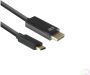 ACT AC7325 video kabel adapter 2 m USB Type-C DisplayPort Zwart (AC7325) - Thumbnail 1