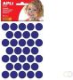 Apli Kids stickers cirkel diameter 20 mm blister met 180 stuks blauw - Thumbnail 2