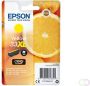 Epson Oranges Singlepack Yellow 33XL Claria Premium Ink (C13T33644012) - Thumbnail 2