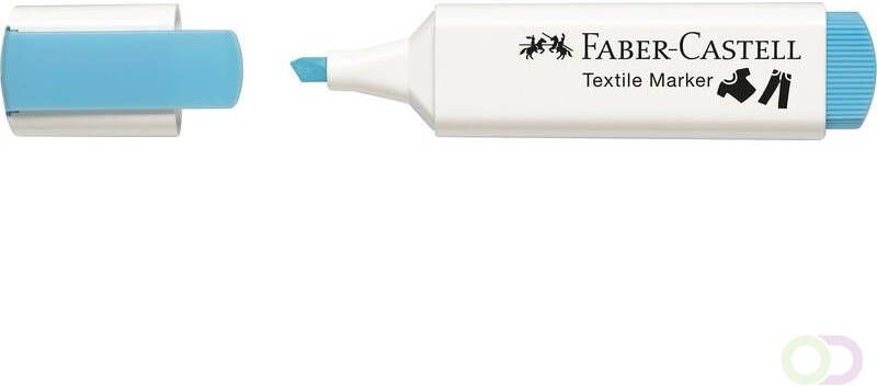Faber Castell Textielmarker Faber-Castell Baby blauw