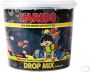 Haribo snoepgoed emmer van 650 g dropmix gekleurd - Thumbnail 2