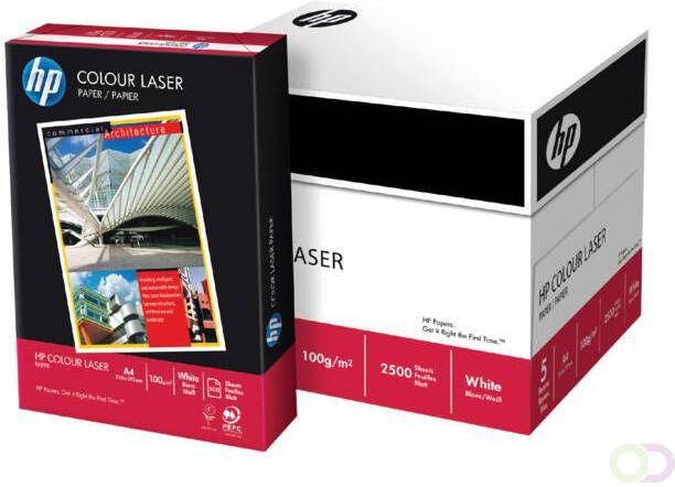 HP Laserpapier C 400 colour A4 160gr wit 250vel