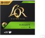 Douwe Egberts koffiecapsules L&apos;Or Intensity 6 Lungo Elegante pak van 20 capsules - Thumbnail 3