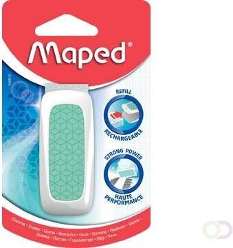 Maped gum Technic Ultra Protection 1 stuk op blister in geassorteerde kleuren