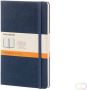 Moleskine notitieboek ft 13 x 21 cm gelijnd harde cover 240 blad saffier - Thumbnail 2