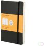Moleskine notitieboek ft 9 x 14 cm gelijnd soepele cover 192 bladzijden zwart - Thumbnail 3