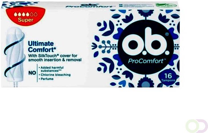 O.B. Tampons OB ProComfort Super