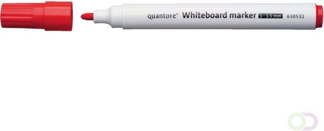 Quantore Whiteboardstift rond 1 1.5mm rood