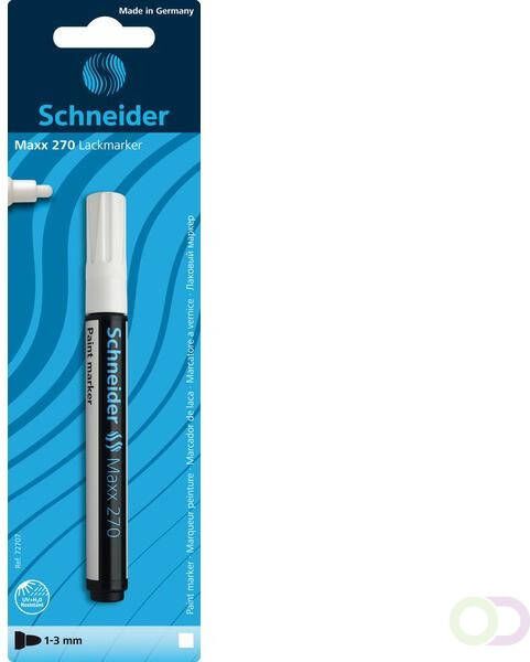 Schneider lakmarker Maxx 270 1 3mm blister wit