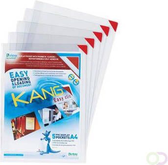Tarifold View Tarifold tas Kang Easy Clic hoeken in rood