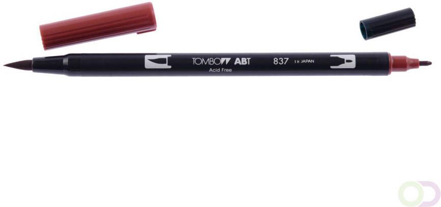 Tombow ABT Dual Brush Pen Wine red