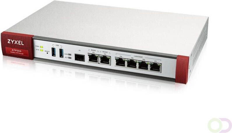 ZyXEL ATP200 firewall (hardware) Desktop 2000 Mbit s (ATP200-EU0102F)