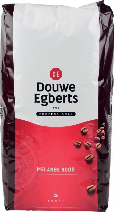 Douwe Egberts koffiebonen Rood pak van 3 kg