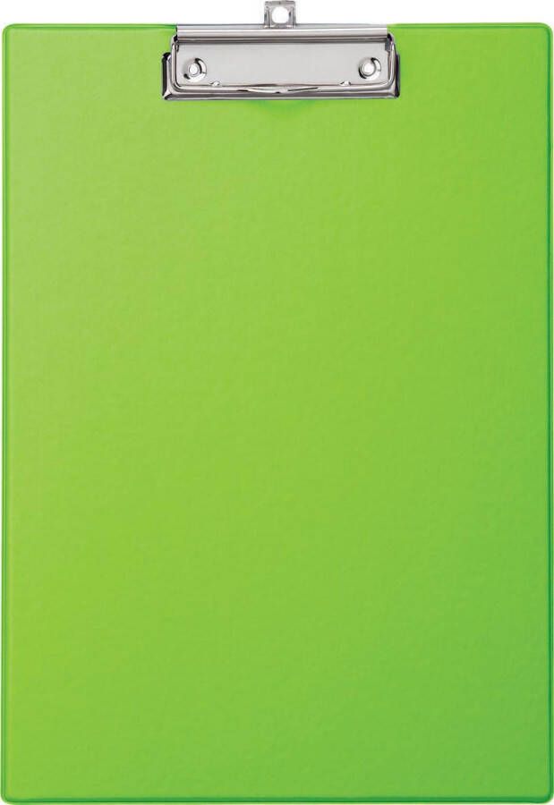 Maul klemplaat A4 staand neon groen