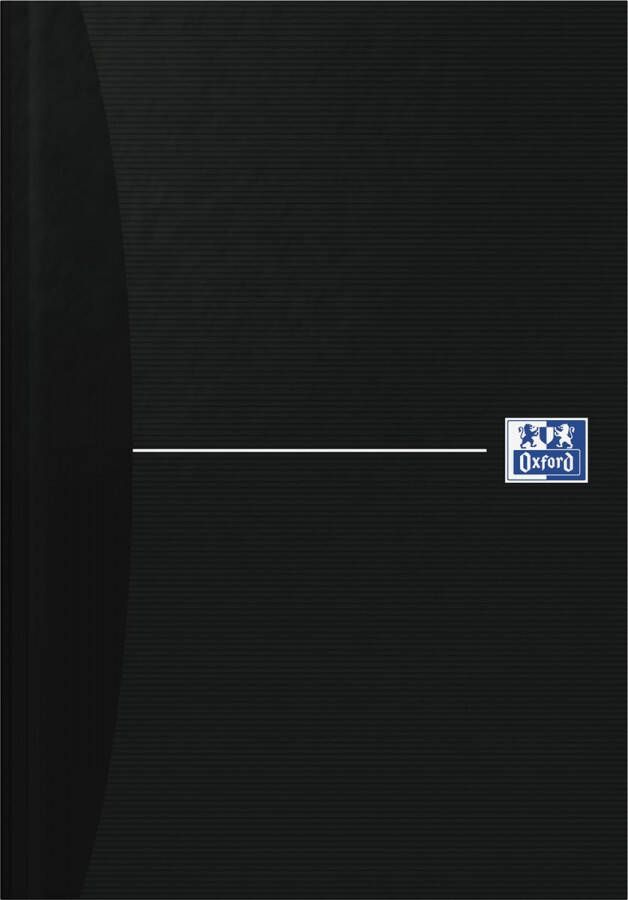 Oxford Office Essentials schrift harde kaft 192 bladzijden gelijnd ft A5 smart black