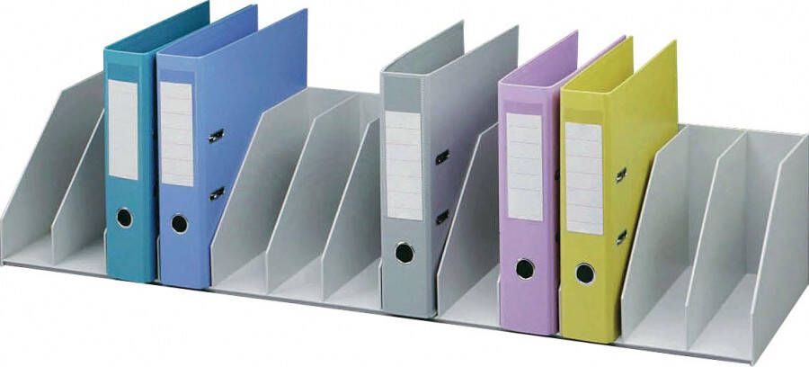 Paperflow sorteervak met vaste tussenschotten 13 vakken breedte 111 5 cm