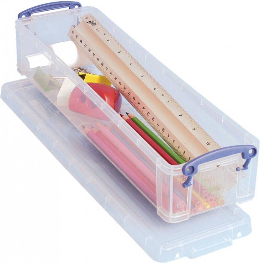 Really Useful Boxes van stevig kunststof | VindiQ Really Useful Box opbergdoos 1 5 liter transparant
