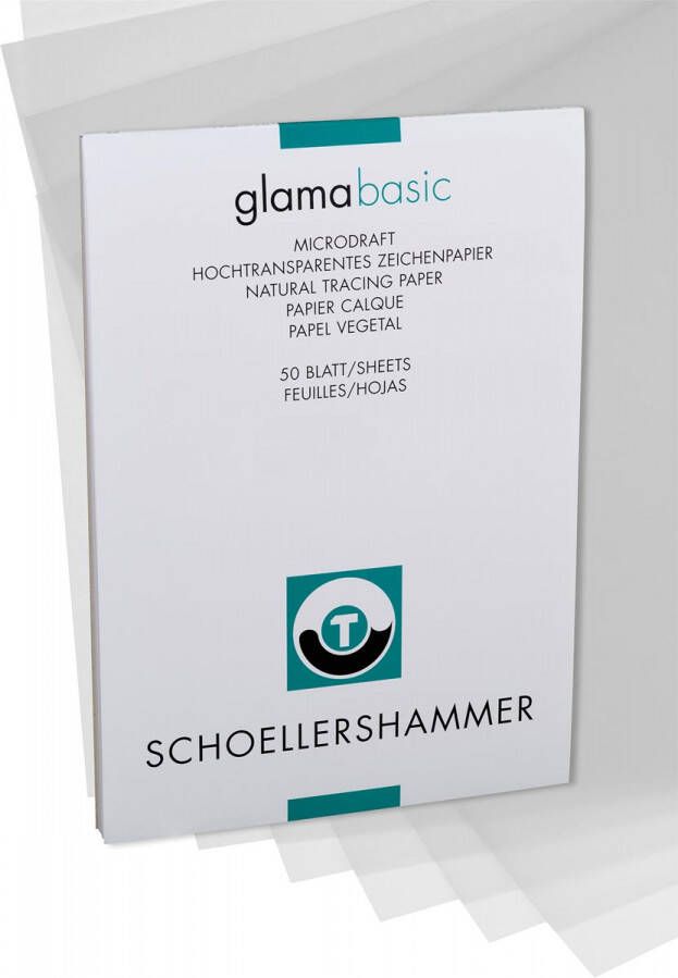 Schoellershammer Transparantpapier Glama A3 110g m2 bl.50 vel VF5003598