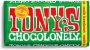 Goedkope Tony's Chocolonely Bestellen Chocolade Tony's Chocolonely reep 180gr melk hazelnoot - Thumbnail 1