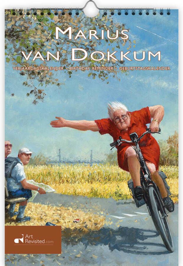 Art Revisited Marius Van Dokkum Turbo Verjaardagskalender