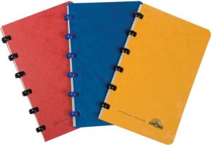 Atoma Classic notitieboekje ft 10 x 16 5 cm 120 bladzijden kartonnen kaft geassorteerde kleuren 15 stuks