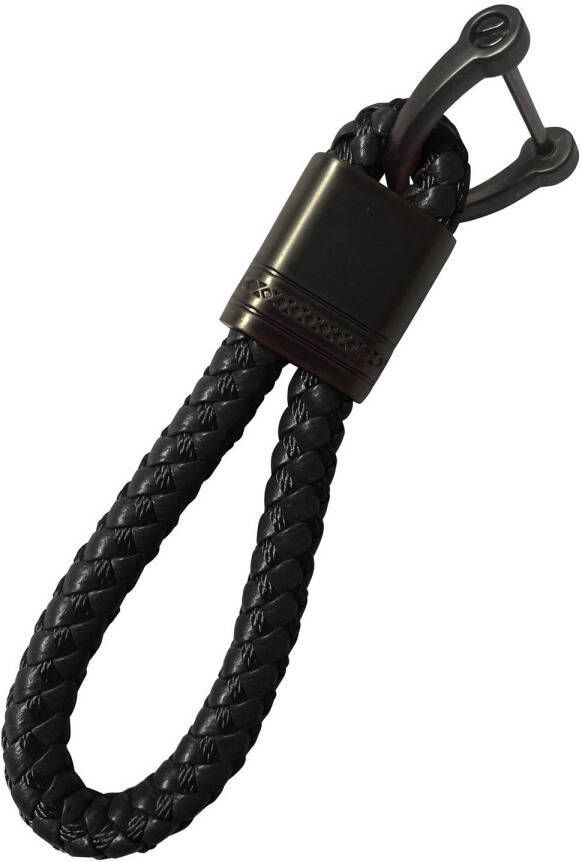 Basey Sleutelhanger Touw Koord Sleutelhanger Touw Sleutelhanger Zwart
