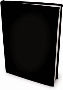 Benza 3 Stuks rekbare boekenkaften A4 Zwart
