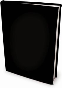 Benza 6 Stuks rekbare boekenkaften Zwart