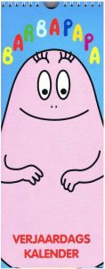 Benza Barbapapa Verjaardagskalender 13 x 33 cm