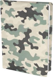 Benza Camouflage Rekbare Boekenkaften A4 6 Stuks