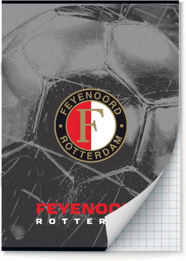 Benza Feyenoord schriften Ruit 10 mm A4 2 stuks