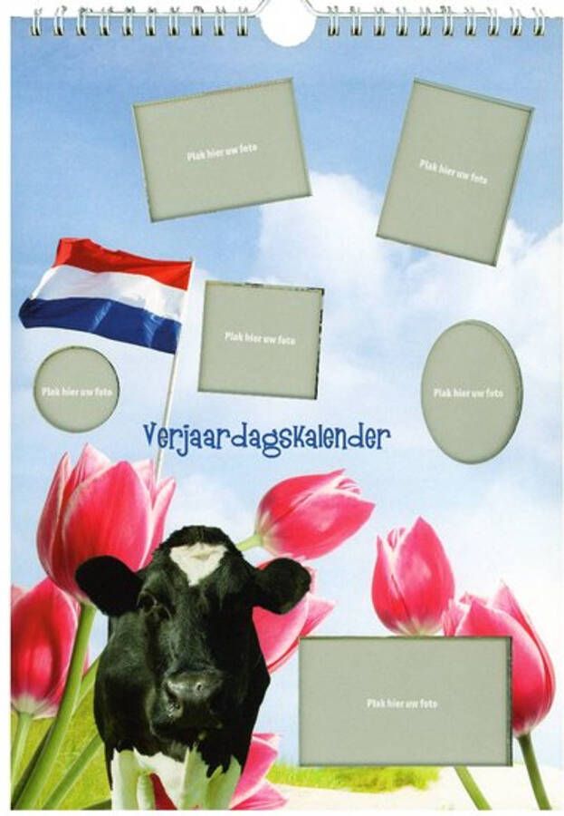 Benza Foto Verjaardagskalender Holland A4 Hangend & Staand