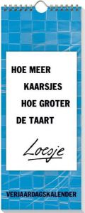 Benza Loesje Verjaardagskalender 13 x33 cm