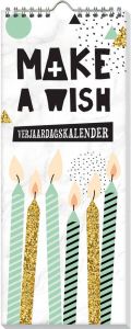 Benza Make a Wish Verjaardagskalender 13 X 33 cm