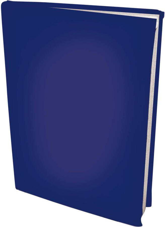 Benza Rekbare boekenkaften A4 8 x Donkerblauw